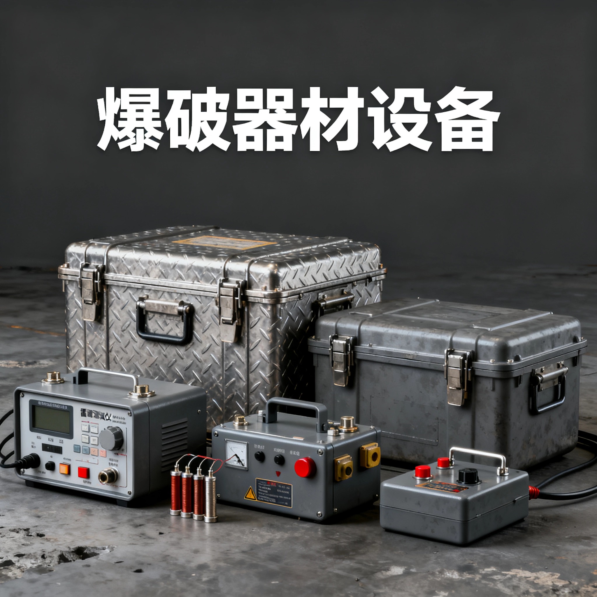 曲松爆破工程师的“兵器库”：常用器材一册通